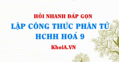 Xác định công thức phân tử (lập CTPT) hợp chất hữu cơ lớp 9 - Hỏi đáp môn Hoá